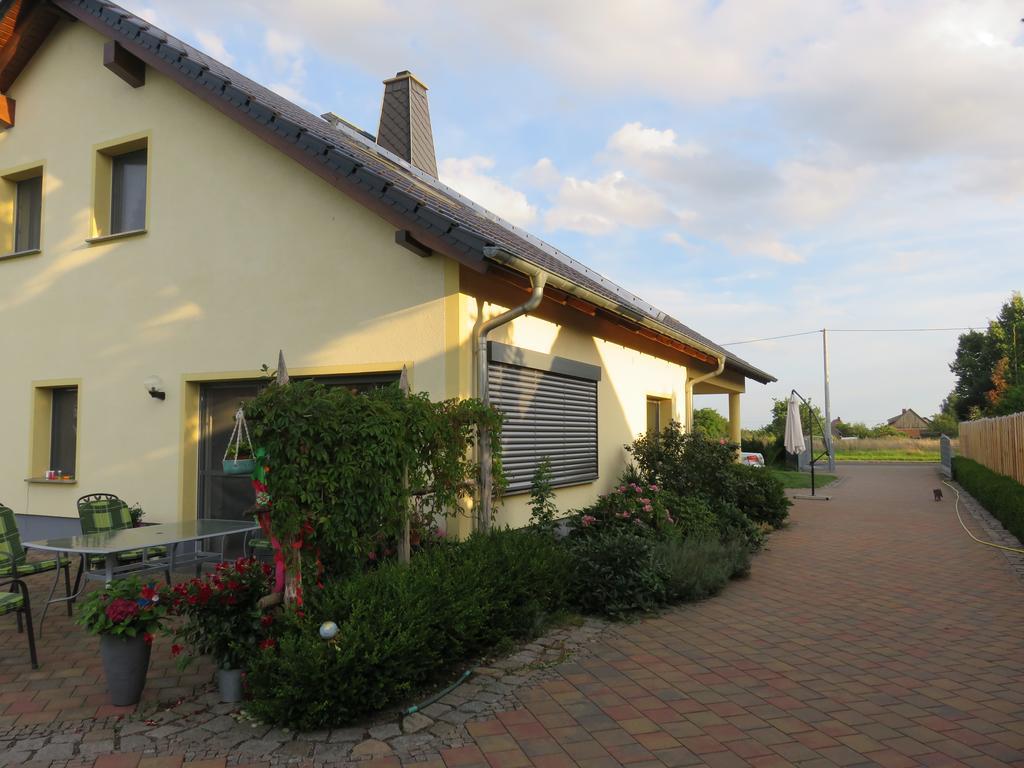 Ferienwohnung Haus am Park Thallwitz Exterior foto